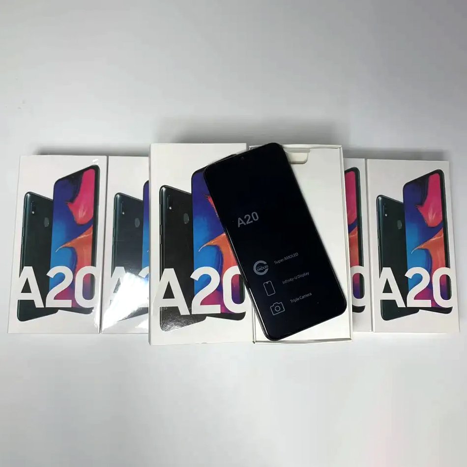 Wholesale cheap 4G smartphones A20s cellphone A10s A12 A20 A32 Android Dual SIM phone 4GB+64GB mobile phone